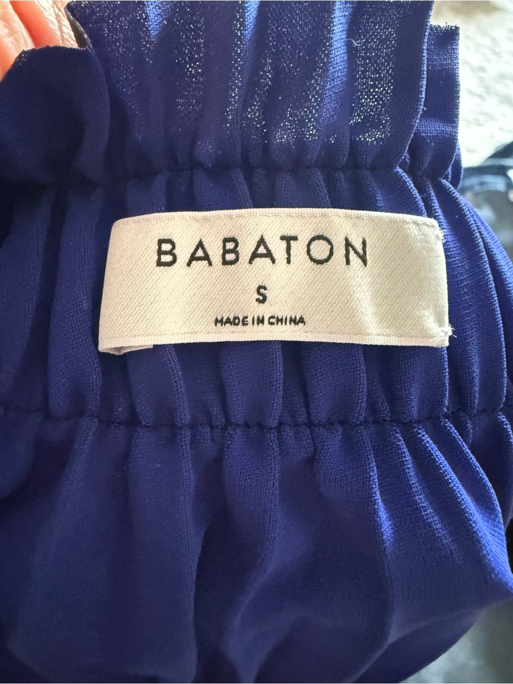 Babaton Westin Blue Ombre Pleated Midi Skirt - Picture 5 of 6